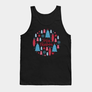 christmas tree ornaments, merry christmas Tank Top